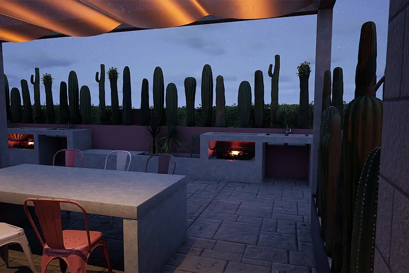 Sierra de Coronado – Terraza